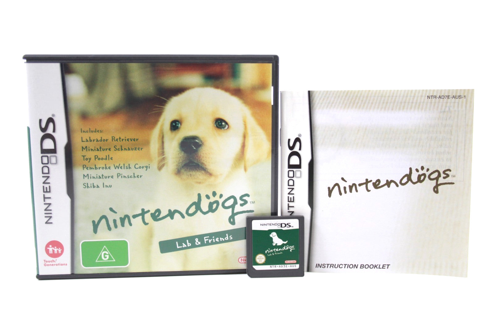 Nintendogs: Lab & Friends Nintendo DS [PAL] - WITH WARRANTY