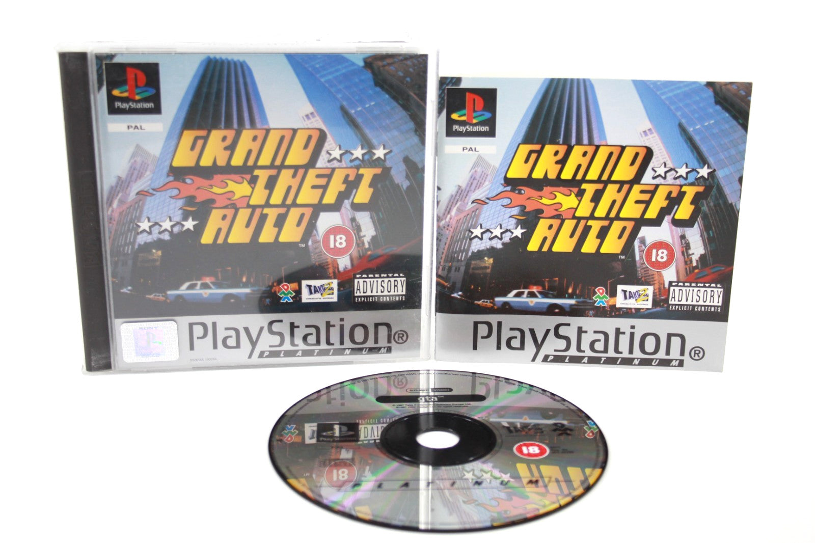 Grand Theft Auto [Platinum] - PlayStation (PS1) [PAL] - WITH WARRANTY