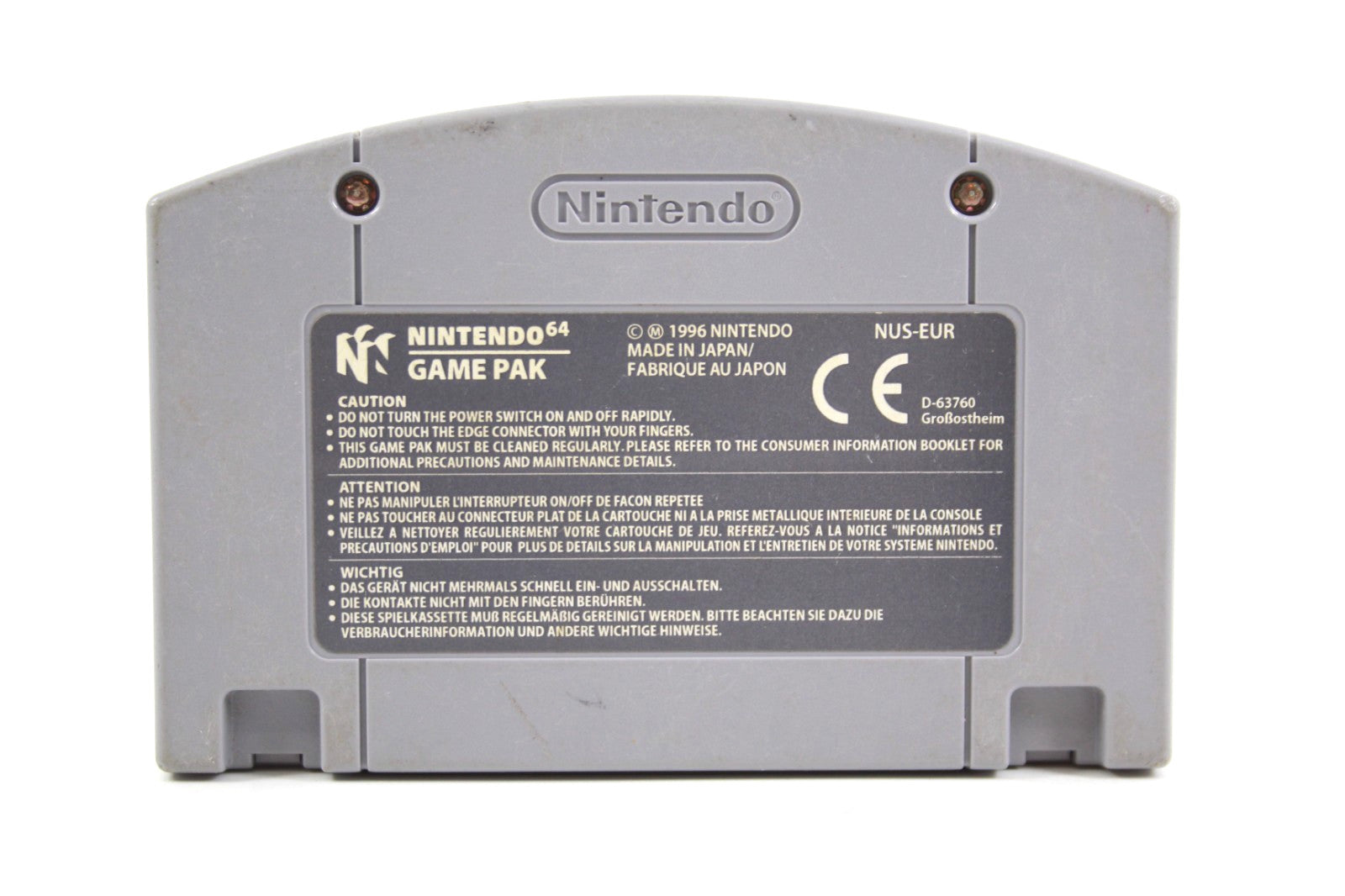 Star Wars Shadows of the Empire [CART ONLY] - Nintendo 64 (N64) [PAL] - WARRANTY