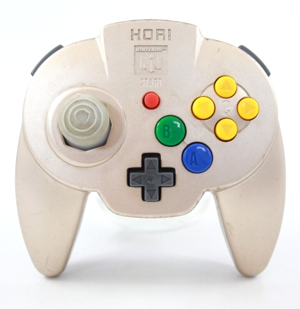 Official, Hori Pad Mini Controller - Nintendo 64 (N64) [Gold]