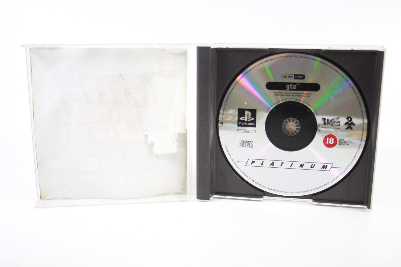 Grand Theft Auto [Platinum] - PlayStation (PS1) [PAL] - WITH WARRANTY *COS*