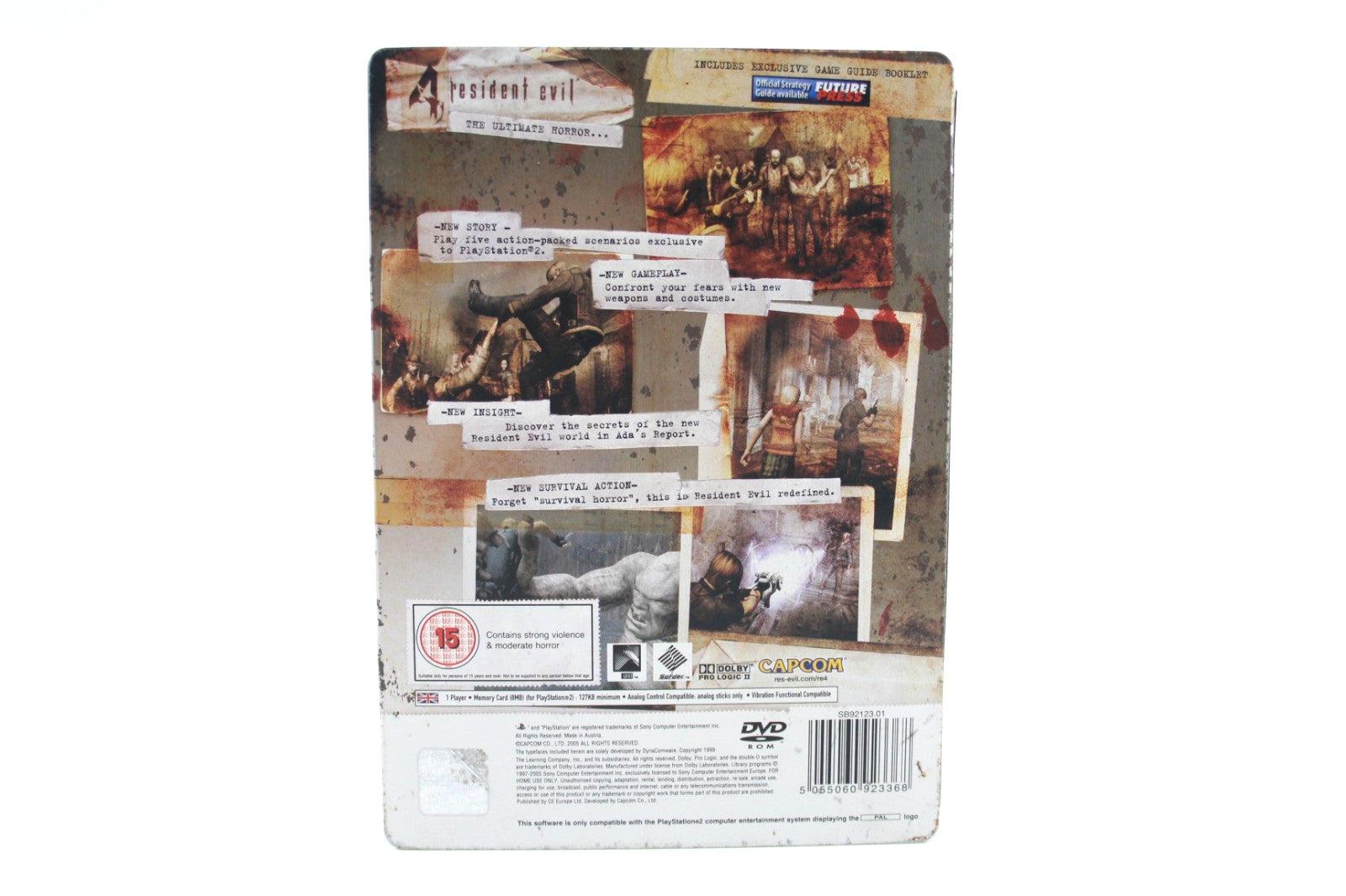 Resident Evil 4 Limited Edition SteelBook - PlayStation 2 (PS2) [PAL] - WARRANTY