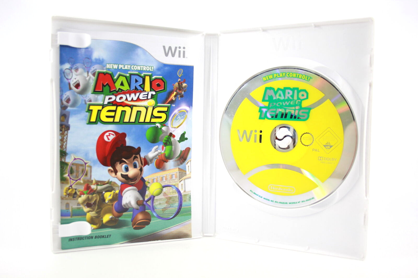 Mario Power Tennis (Wii) [PAL] - WITH WARRANTY