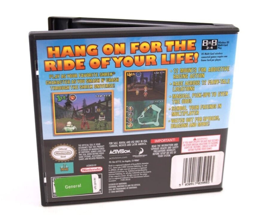 DreamWorks: Shrek Smash N' Crash Racing - Nintendo DS [PAL] **CASE ONLY**