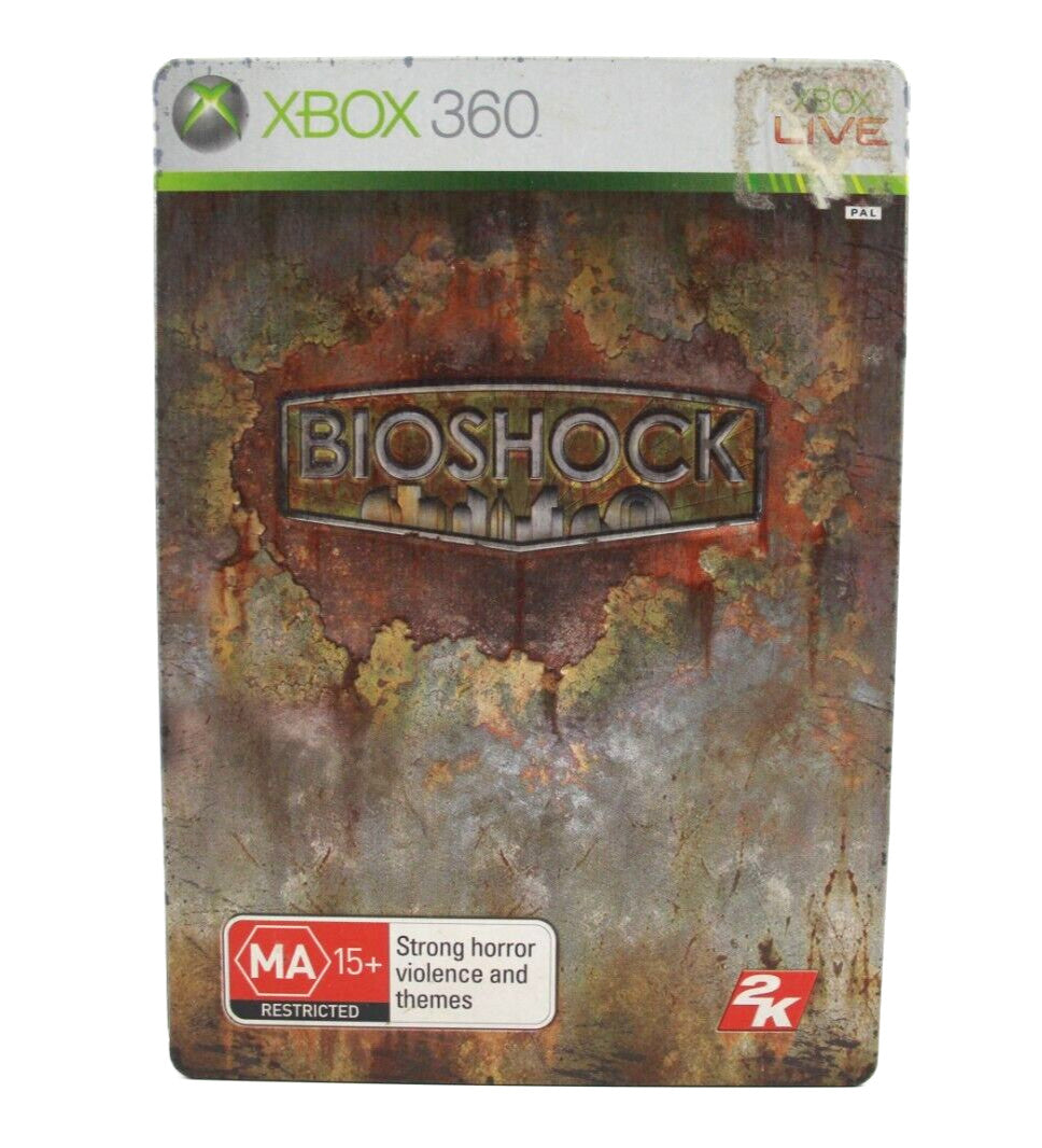 BioShock [Limited Edition Steel Book] - Xbox 360 [PAL] - WITH WARRANTY