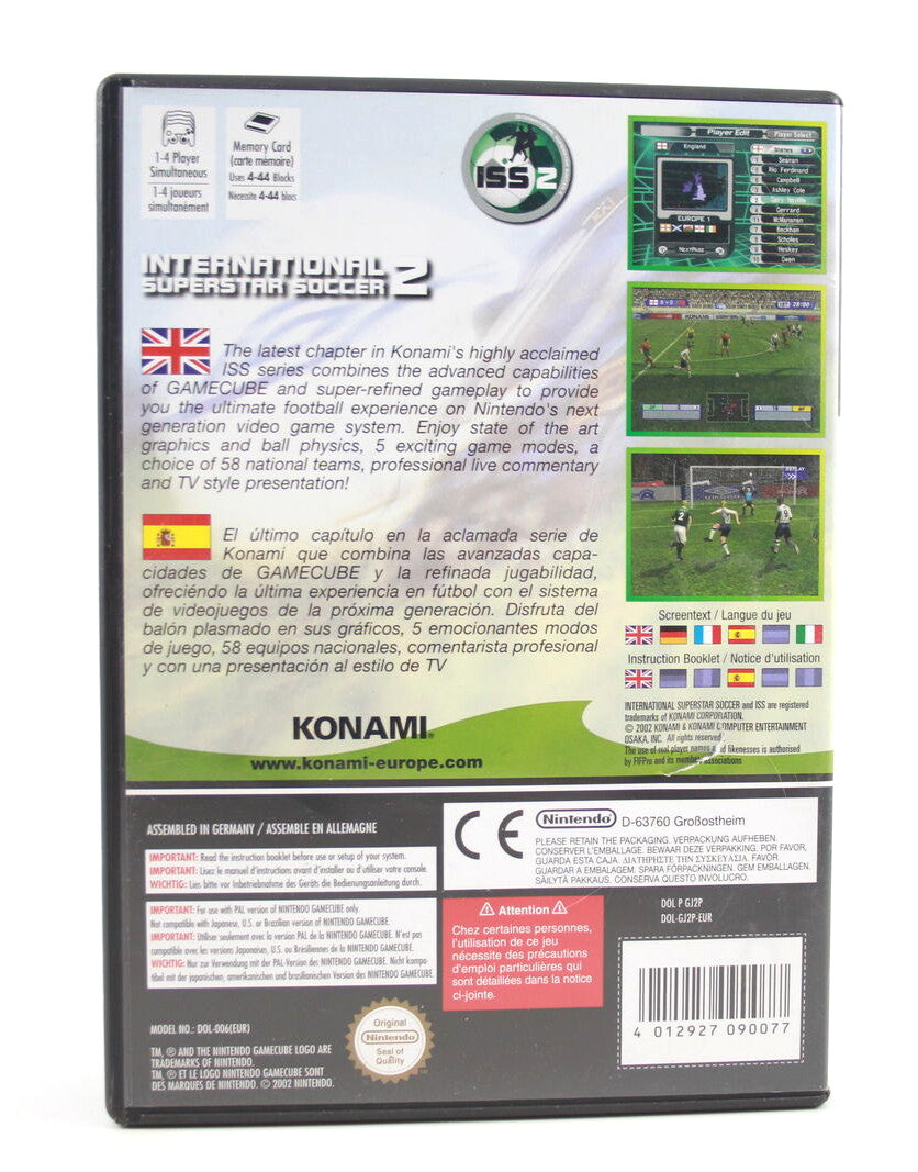 International Superstar Soccer 2 (GameCube) [PAL] - WITH WARRANTY