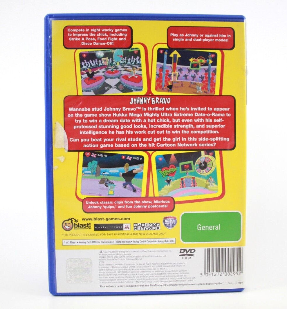 Johnny Bravo Date-O-Rama! - PlayStation 2 (PS2) [PAL] - WITH WARRANTY