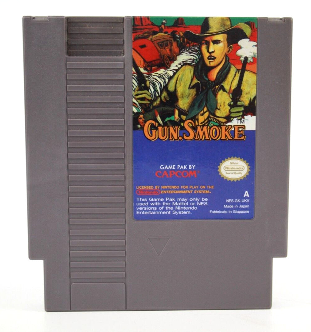 Gun Smoke - Nintendo Entertainment System (NES) [PAL] - WITH WARRANTY