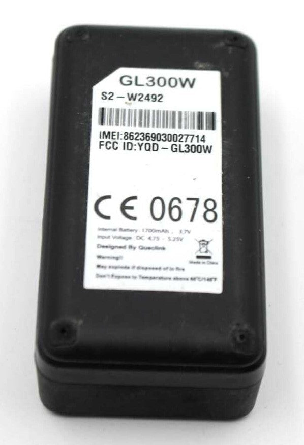 Queclink GL300W Mini GPS Tracker TESTED WORKING Includes Charging Cable