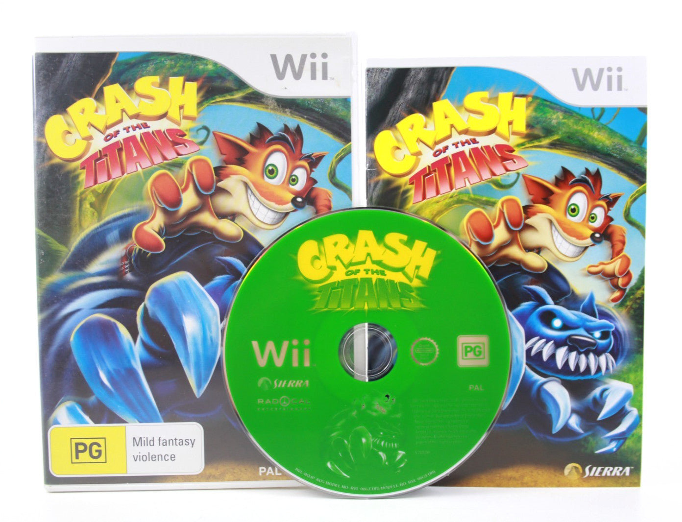 Crash of the Titans - Nintendo Wii [PAL] - WITH WARRANTY