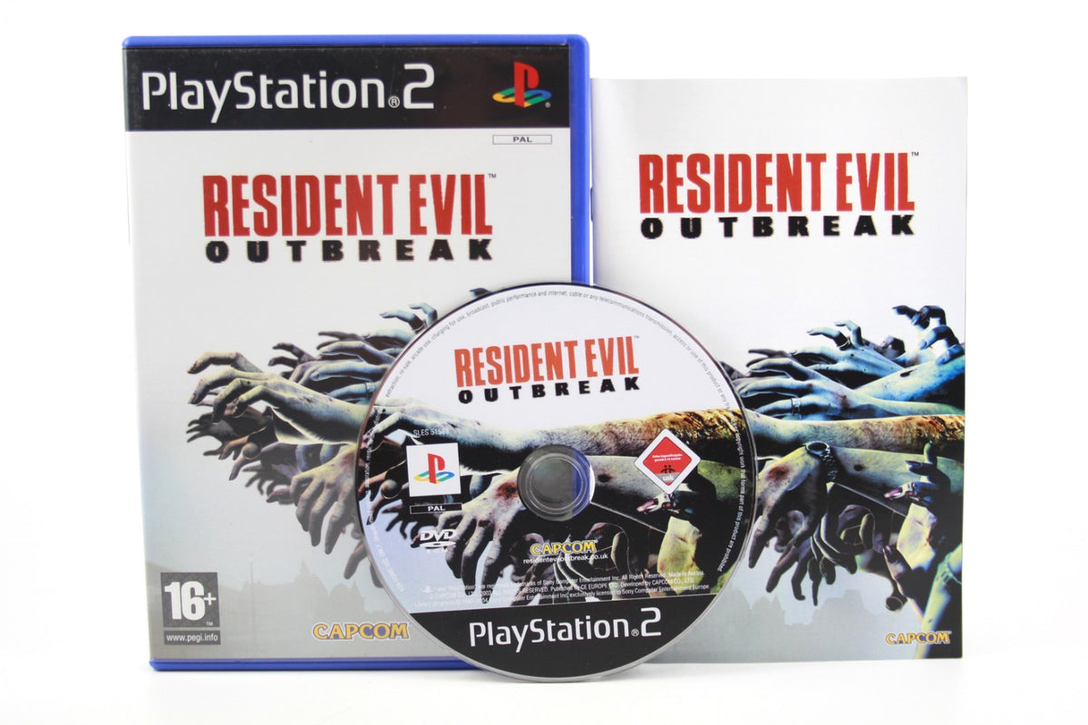 **MINT DISC** Resident Evil: Outbreak (PS2) [PAL] - WITH WARRANTY [Black Label]