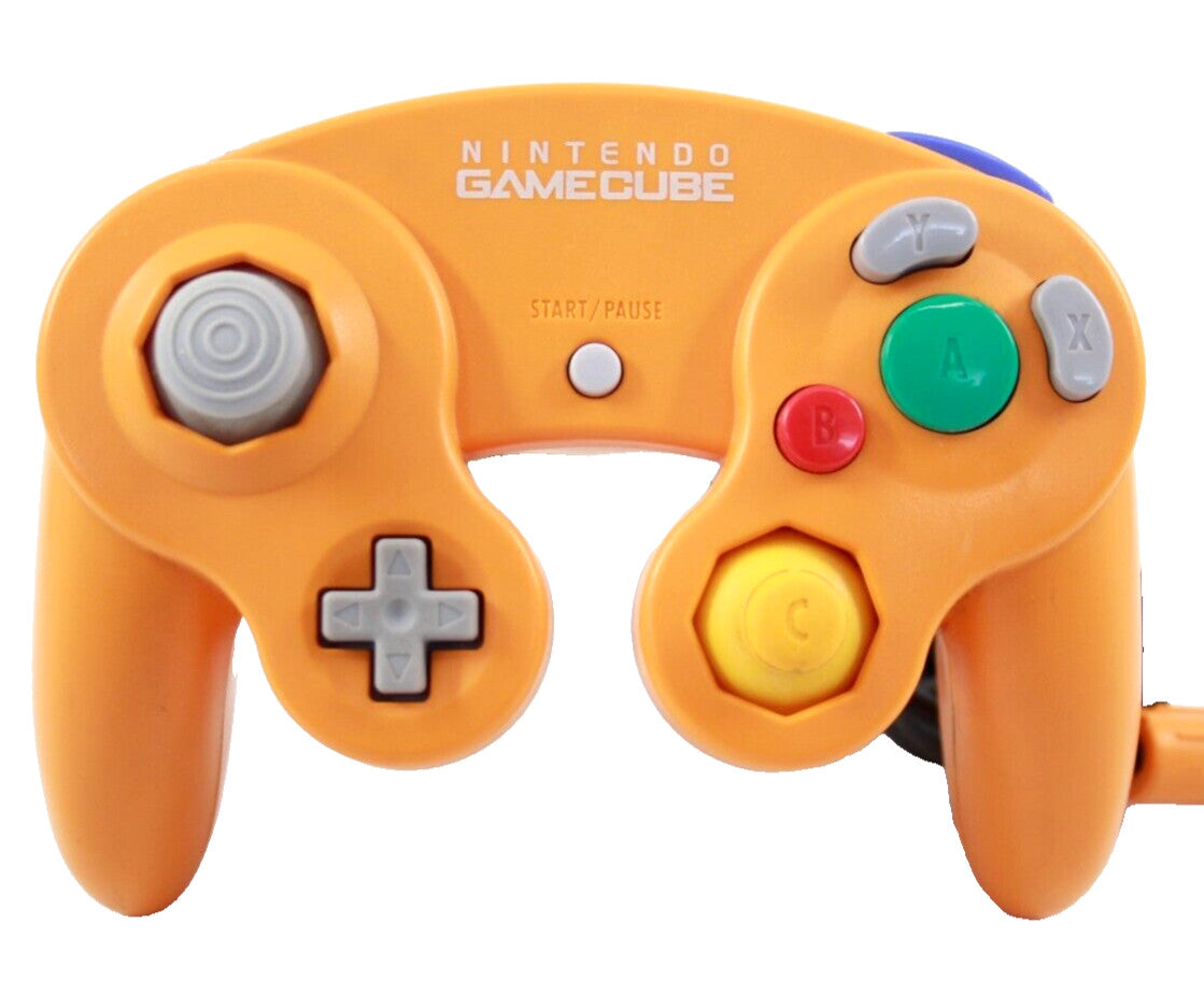 Genuine, Official Nintendo GameCube Controller Spice Orange [DOL-003]
