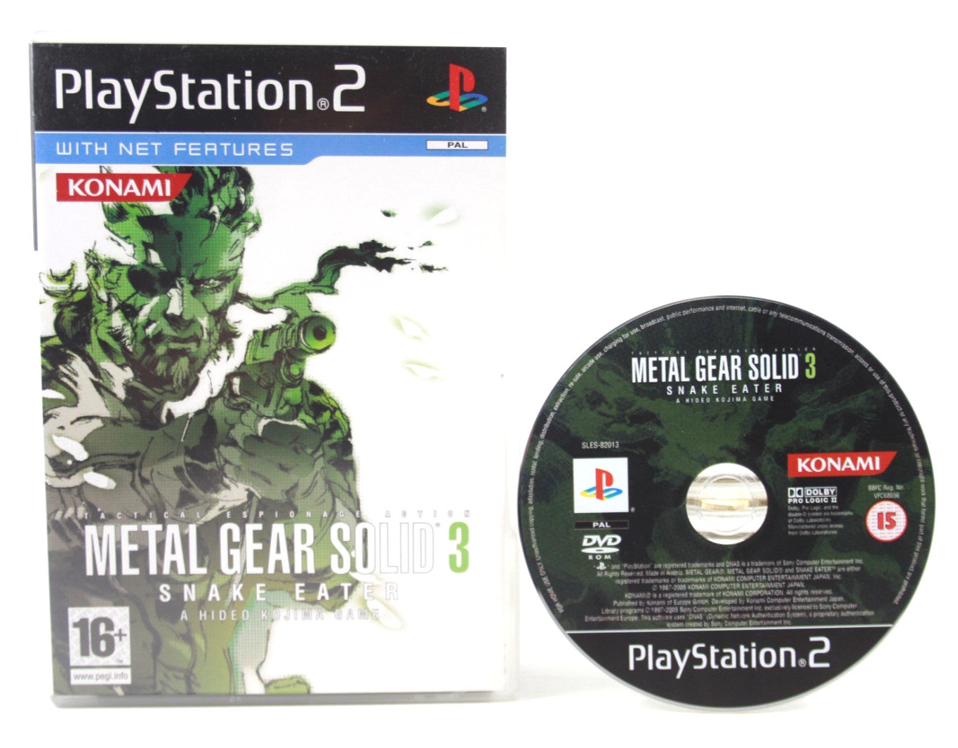 Metal Gear Solid 3: Snake Eater - PlayStation 2 (PS2) [PAL] - WITH WARRANTY *COS