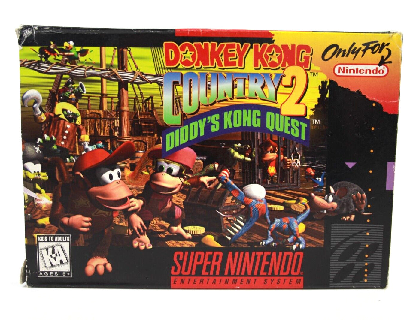 Donkey Kong Country 2: Diddy's Kong Quest - SNES [NTSC-U] - WITH WARRANTY