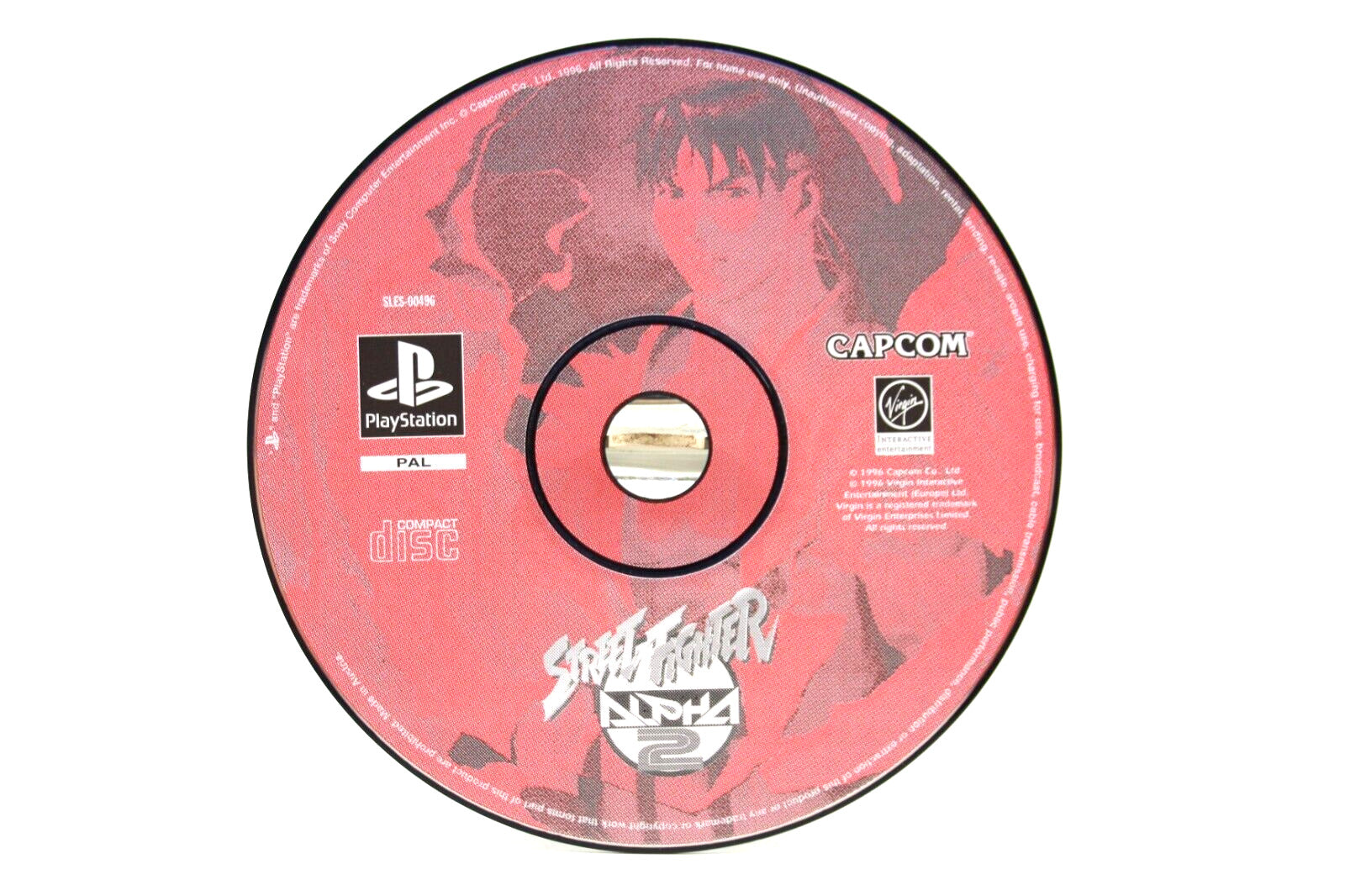 Street Fighter Alpha 2 [DISC ONLY] - PlayStation 1 (PS1) [PAL] - WITH WARRANTY