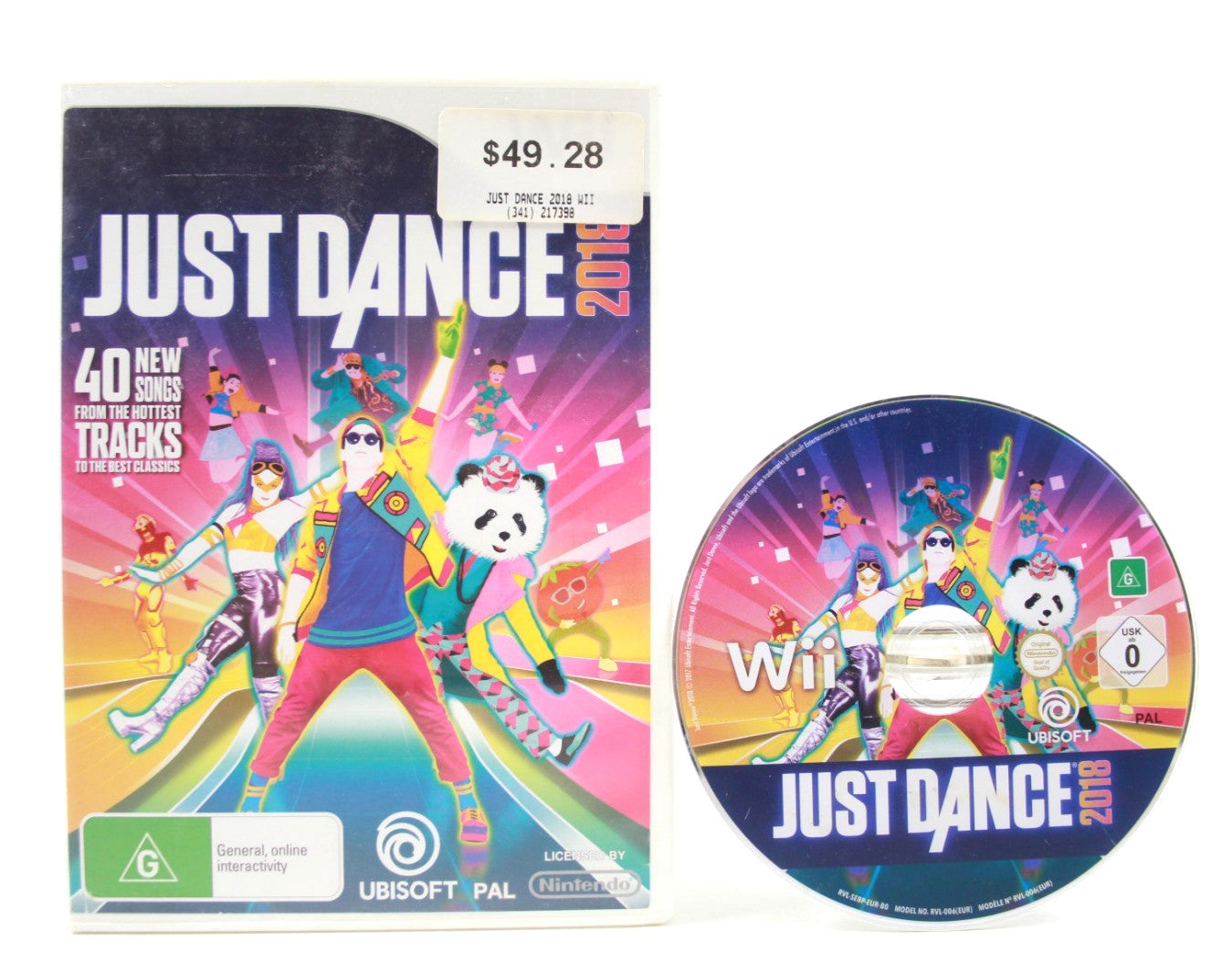Just Dance 2018 - Nintendo Wii [PAL] - WITH WARRANTY