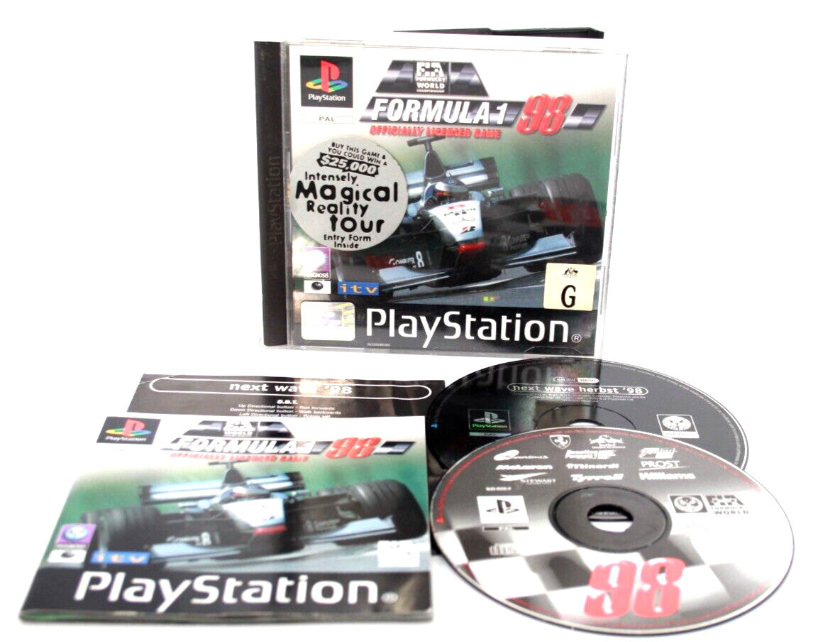 Formula 1 '98 - Next Wave Herbst Demo (PS1) [PAL] - WITH WARRANTY - 98