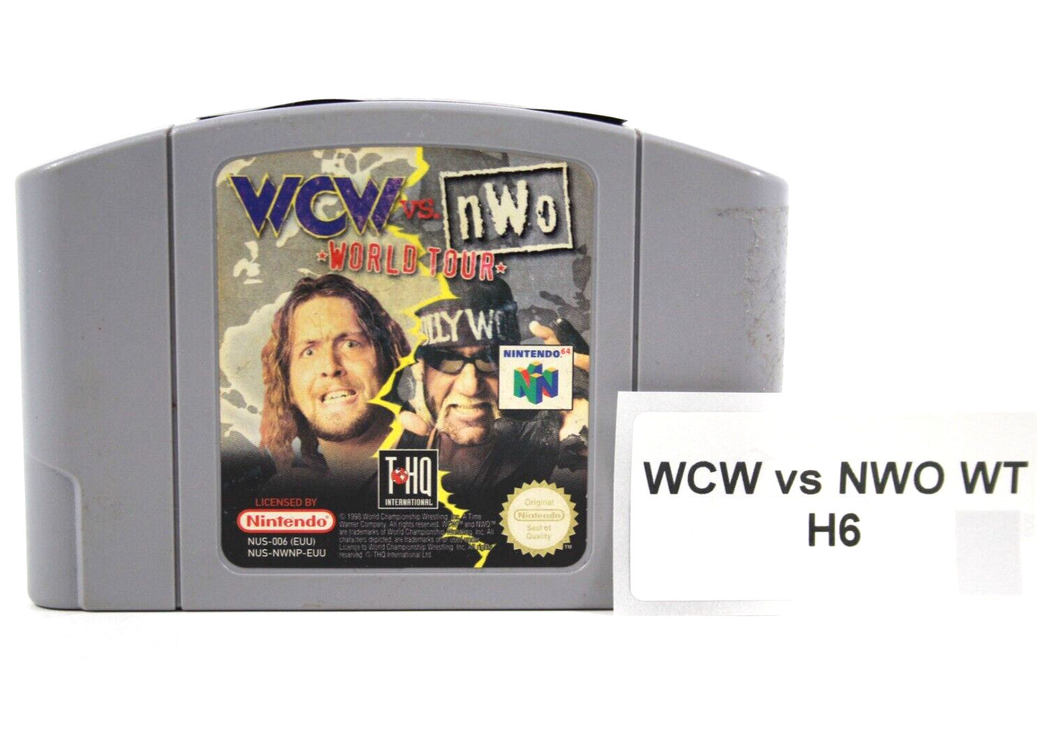 WCW vs. nWo: World Tour [CART ONLY] - Nintendo 64 (N64) [PAL] WITH WARRANTY