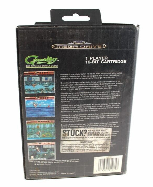 Greendog: The Beached Surfer Dude! - SEGA Mega Drive [PAL] WITH WARRANTY