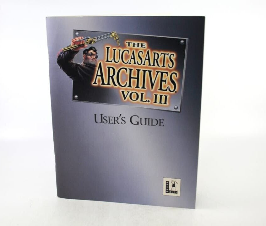 Genuine The LucasArts Archives Vol. III 3 User's Guide Manual (USA)