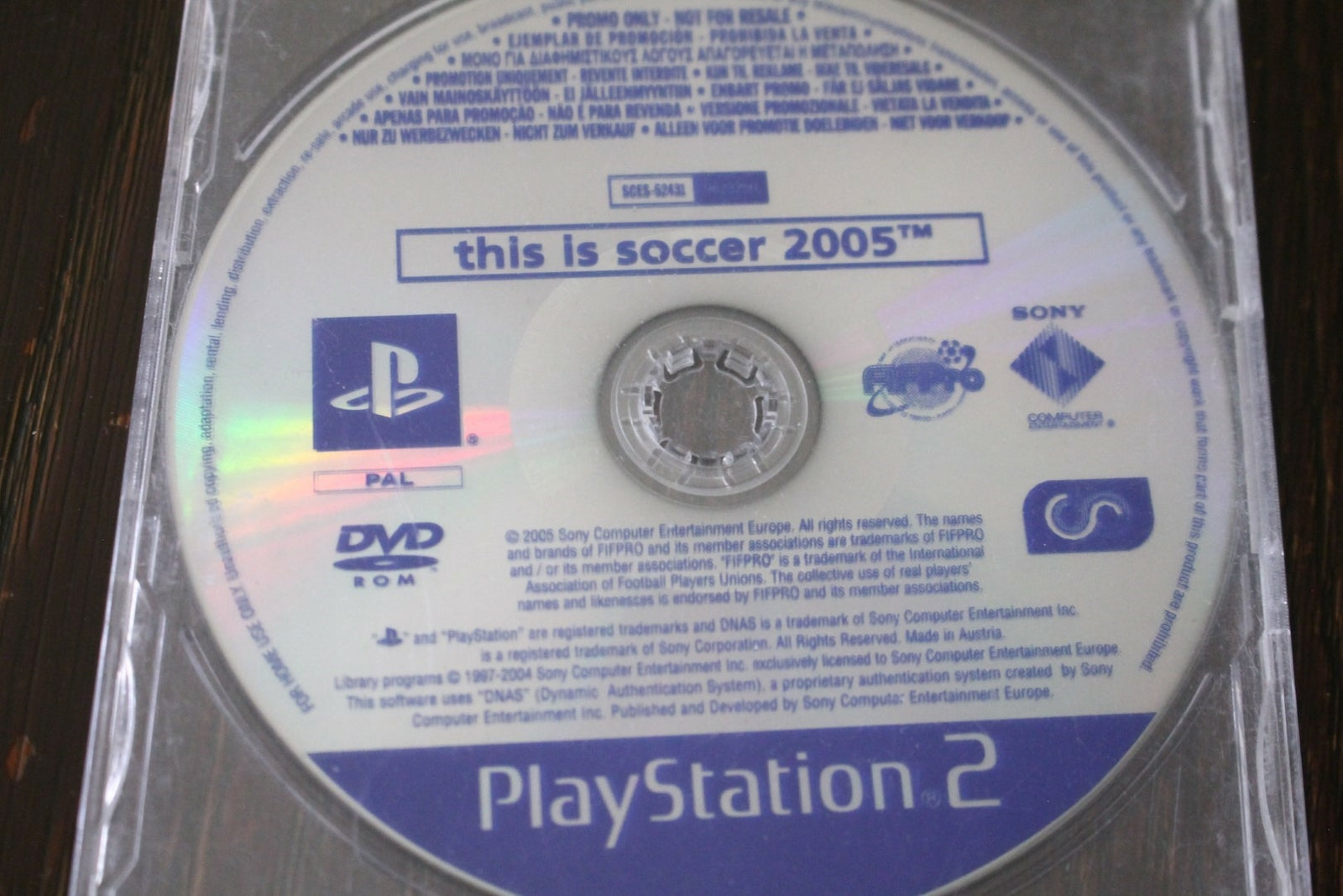 This is Soccer 2005 (Promo) (PS2) [PAL] - WITH WARRANTY