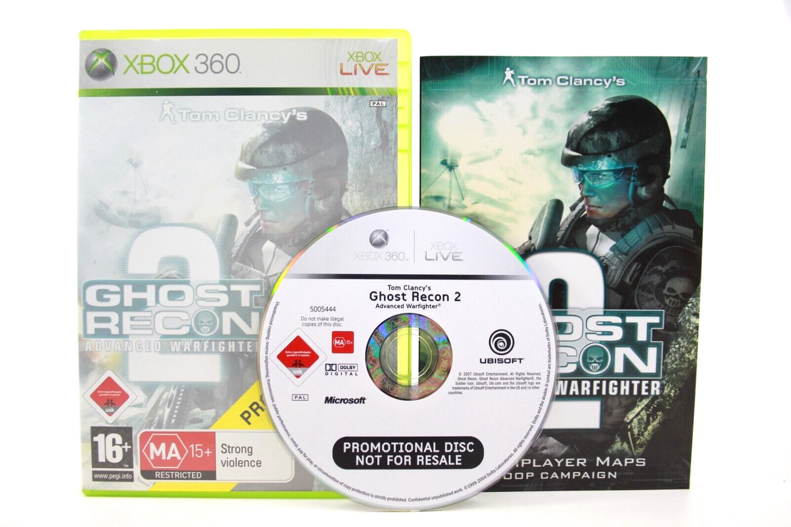 Tom Clancy's Ghost Recon 2 Advanced Warfighter - PROMO COPY (Xbox) [PAL]