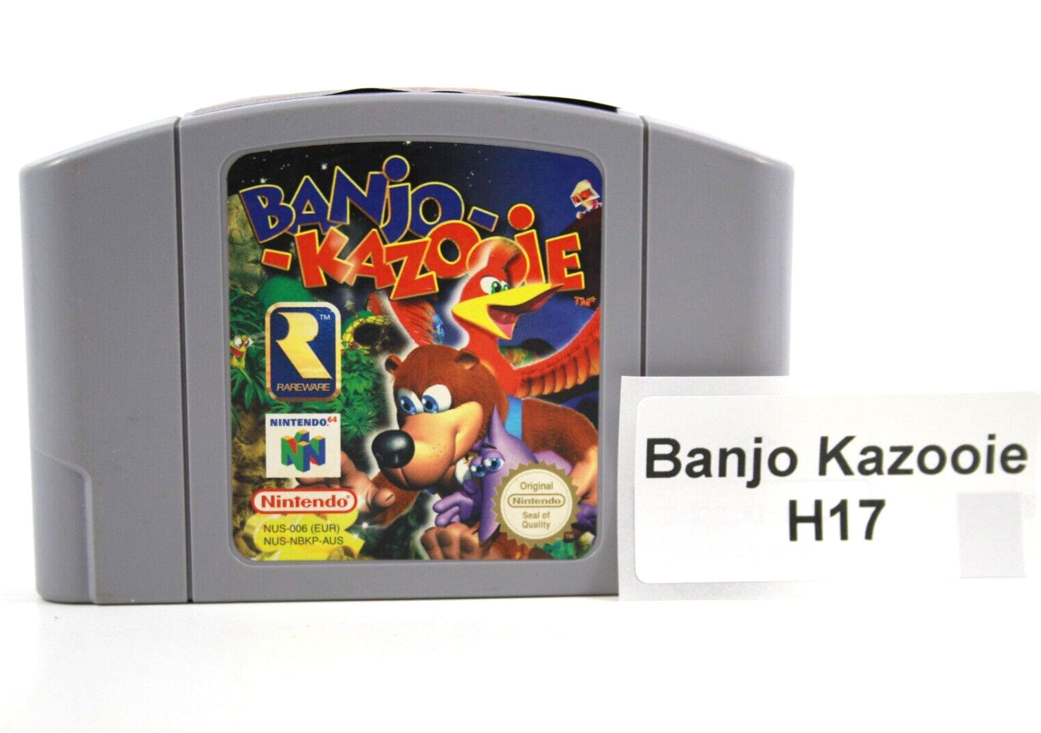 Banjo Kazooie [CART ONLY] - Nintendo 64 (N64) [PAL] - WITH WARRANTY