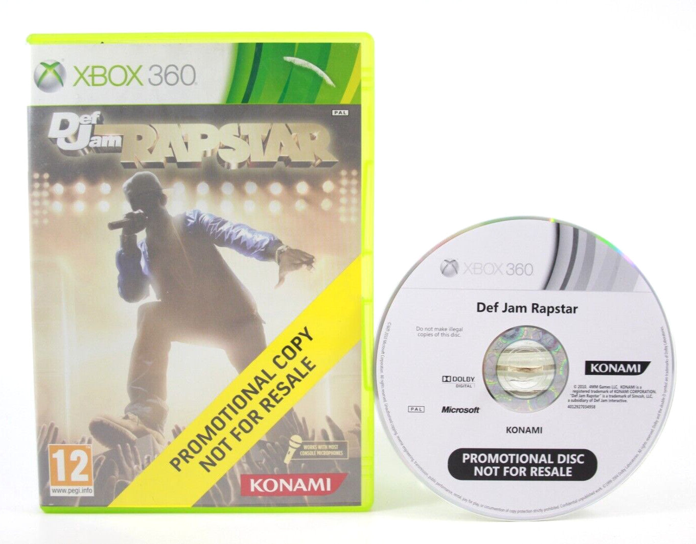 Def Jam Rapstar [Promotional Copy] - Xbox 360 [PAL] - WITH WARRANTY