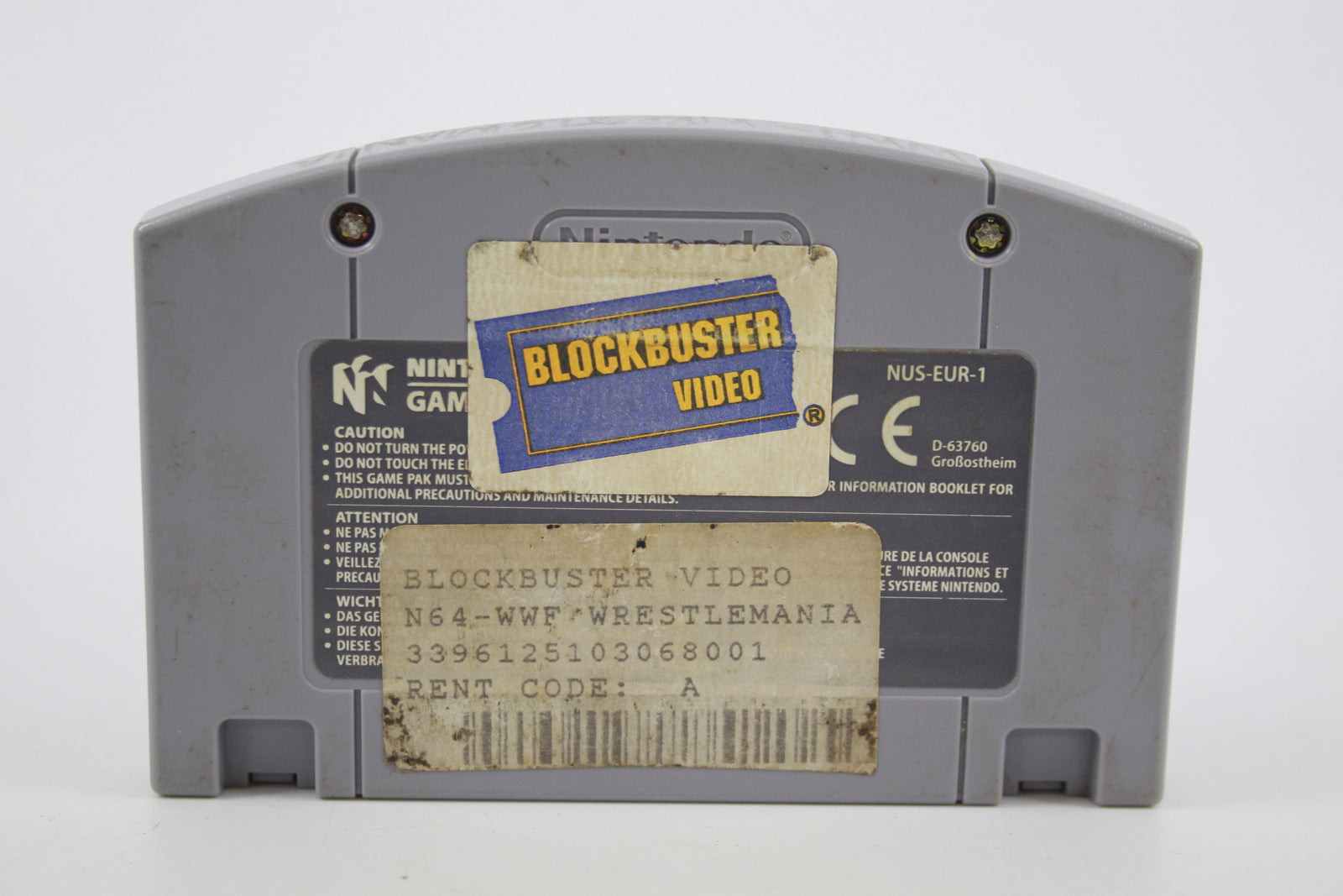 Wrestlemania 2000 (N64) [PAL] - WITH WARRANTY