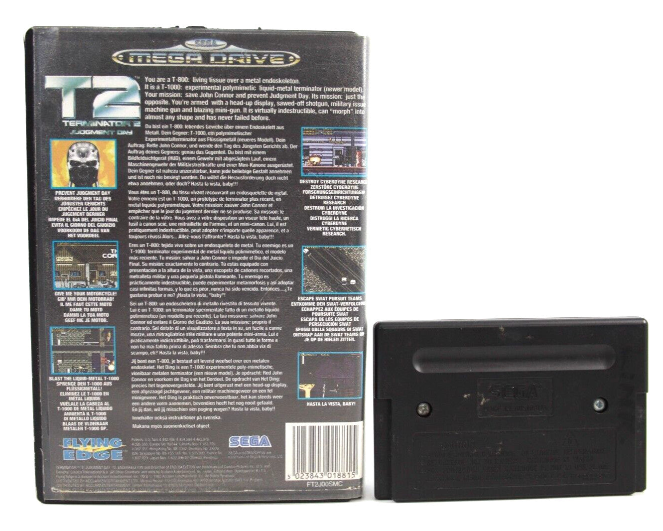 Terminator 2 Judgement Day - SEGA Mega Drive [PAL] - WITH WARRANTY