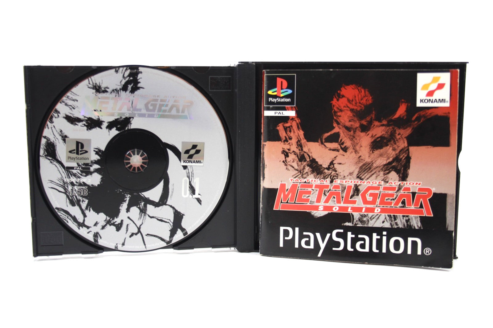 Metal Gear Solid - PlayStation 1 (PS1) [PAL] - WITH WARRANTY