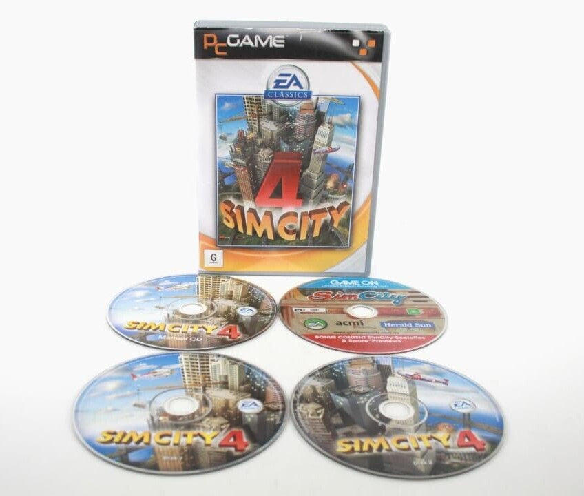 Sim City 4 - (PC CD-ROM) [PAL] WITH WARRANTY
