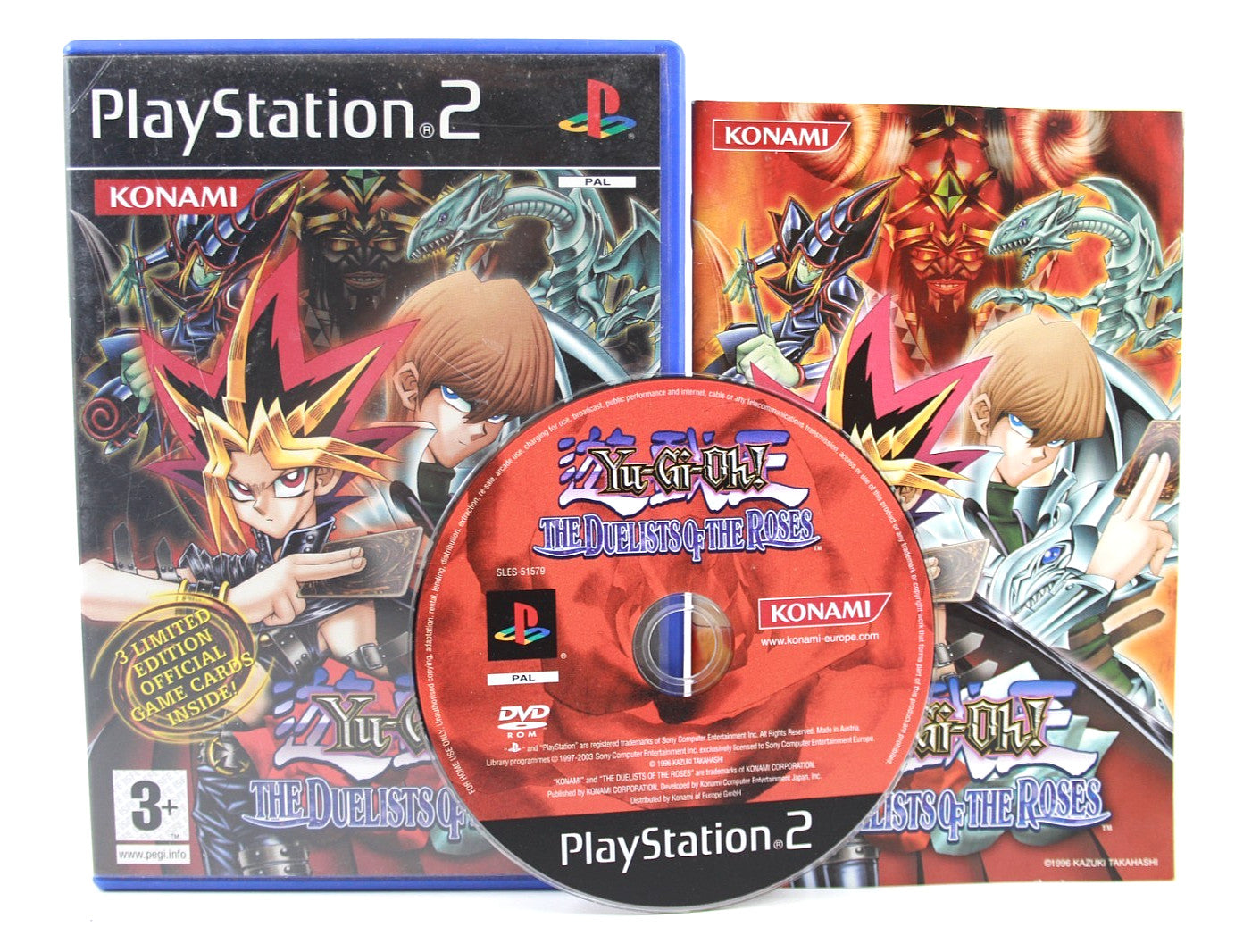 Yu-Gi-Oh! The Duelists Of The Roses  - PlayStation 2 (PS2) [PAL] - WITH WARRANTY