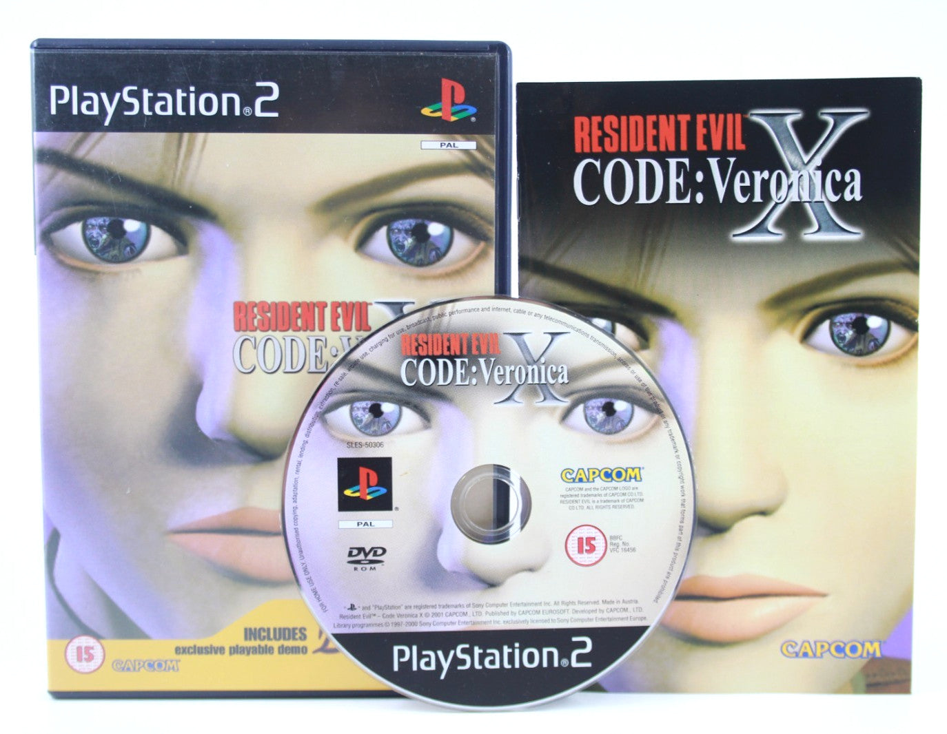 Resident Evil Code: Veronica X - PlayStation 2 (PS2) [PAL] - WITH WARRANTY