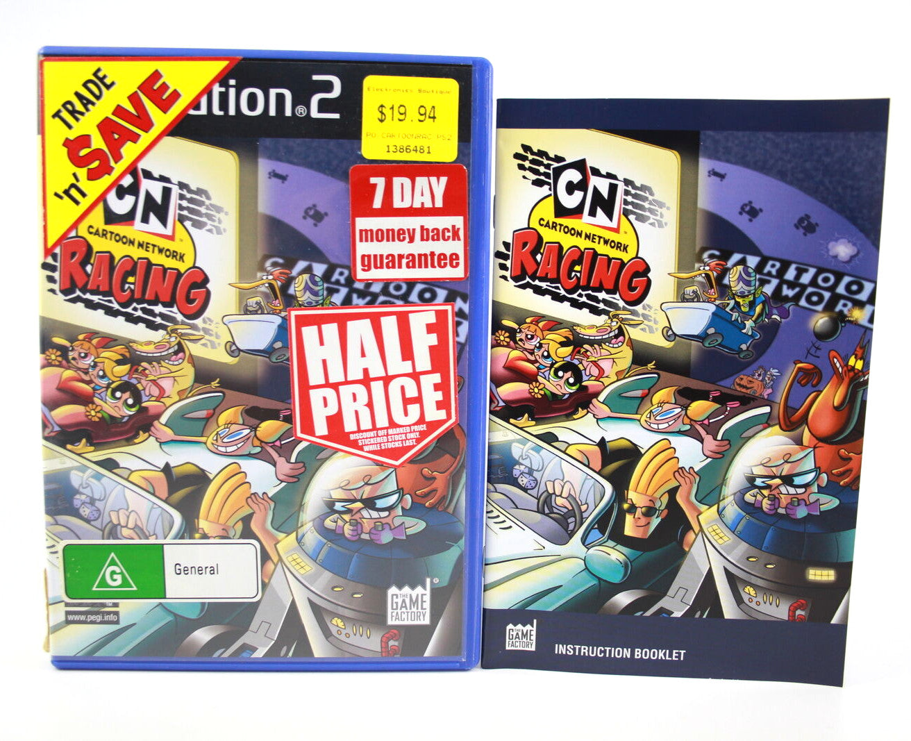 Cartoon Network Racing (PS2) [PAL] - WITH WARRANTY