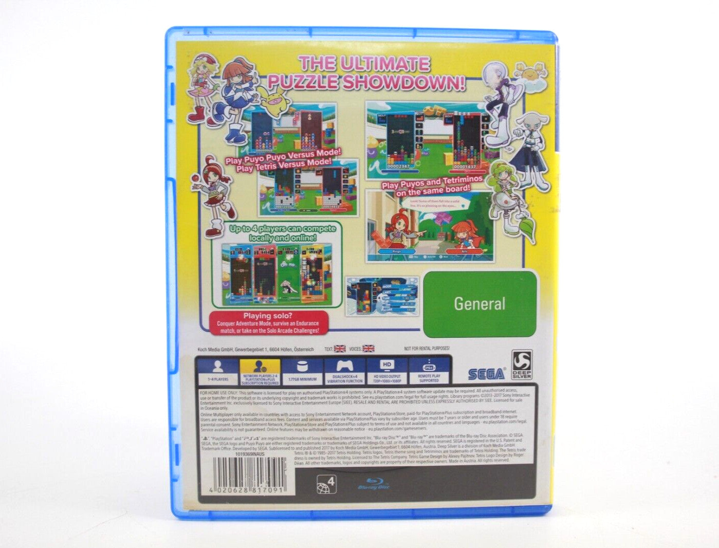 PuyoPuyo Tetris - PlayStation 4 (PS4) [PAL] - WITH WARRANTY