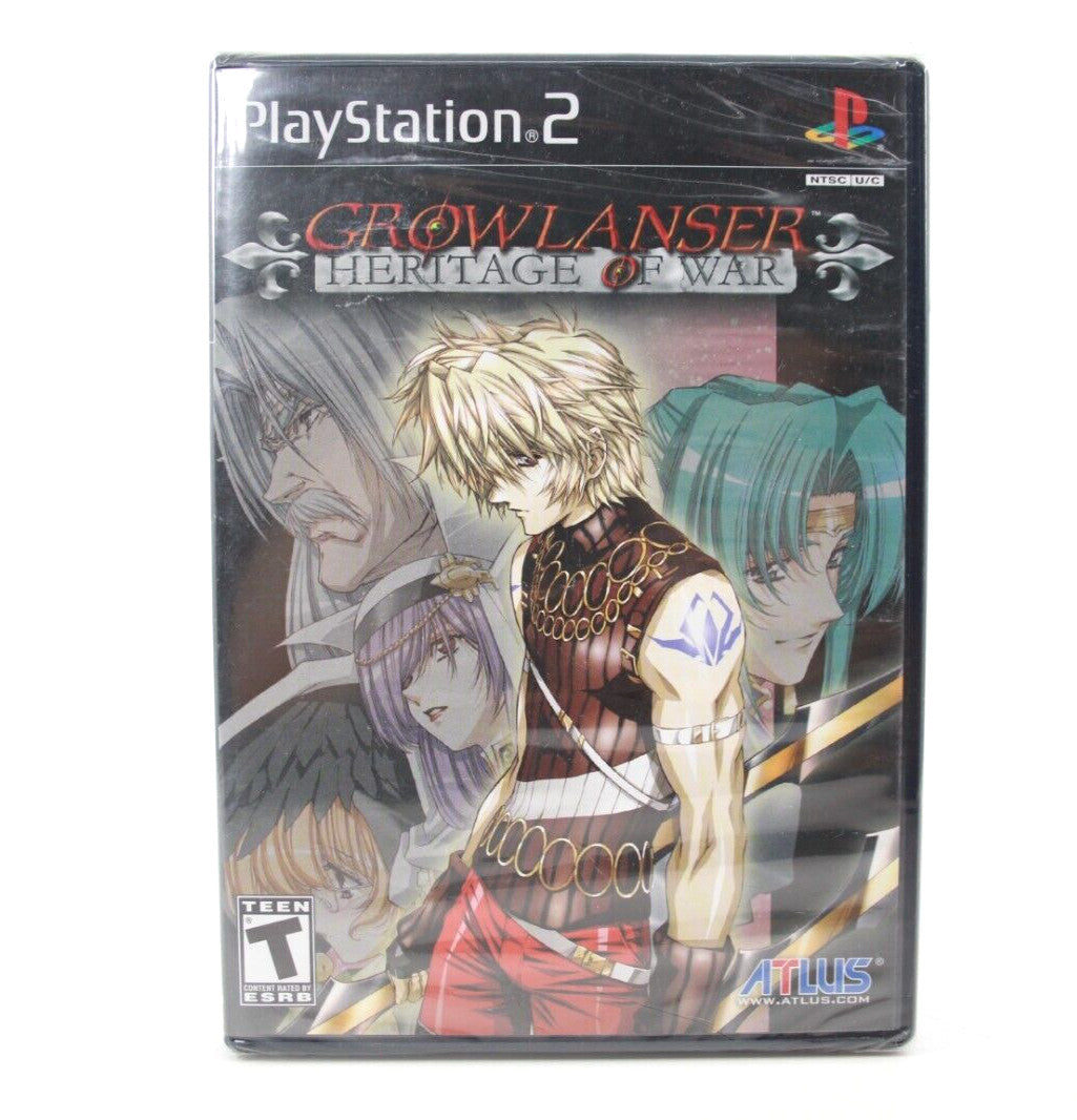 Growlanser: Heritage of War [BRAND NEW/SEALED] - PlayStation 2 (PS2) [NTSC-U]