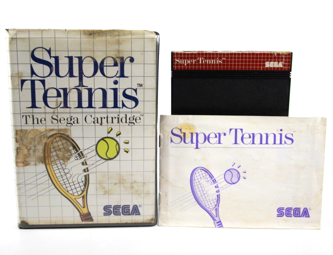 Super Tennis - SEGA Master System [PAL] - WITH WARRANTY