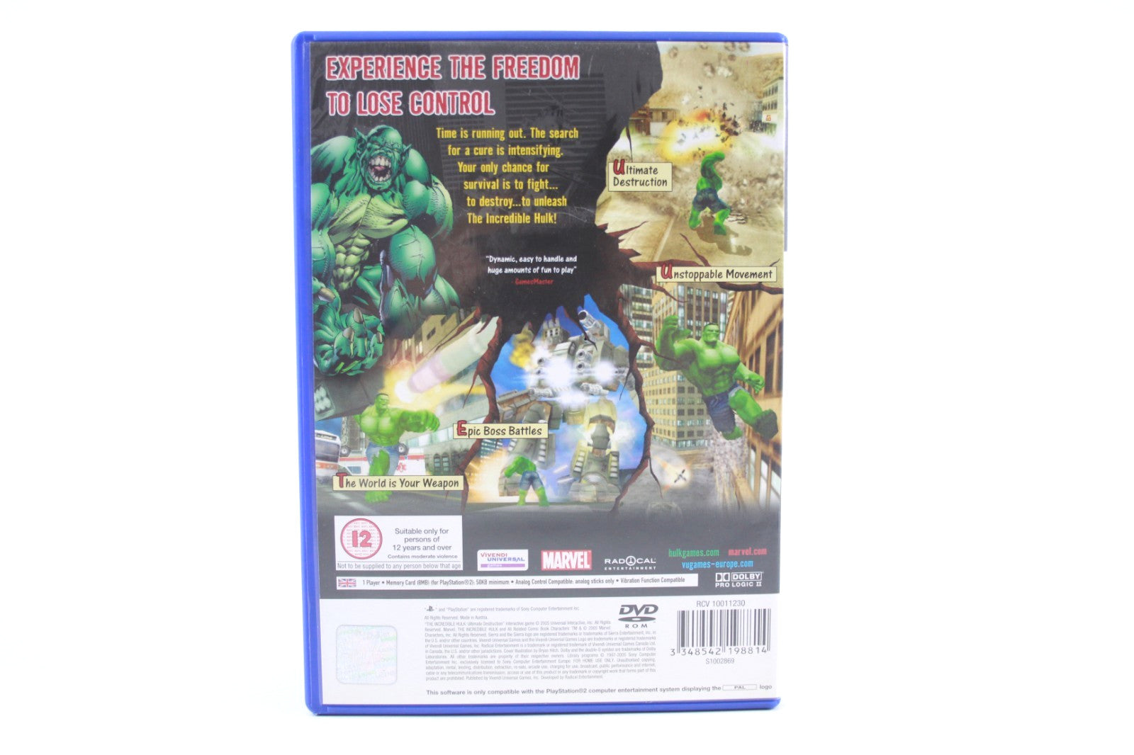 The Incredible Hulk: Ultimate Destruction - PlayStation 2 (PS2) [PAL] - WARRANTY