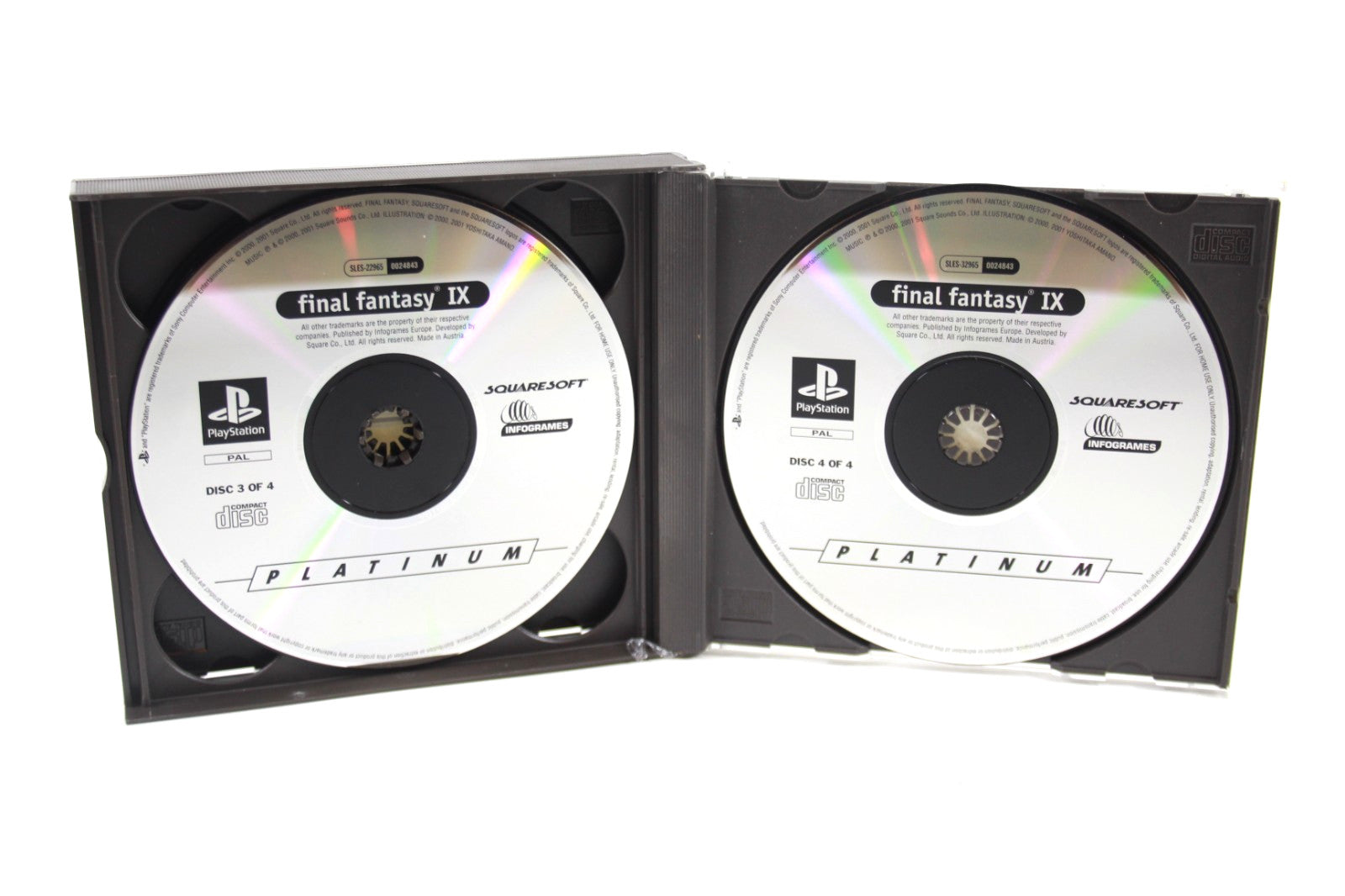 Final Fantasy IX [Platinum] - PlayStation (PS1) [PAL] - WITH WARRANTY *COS*