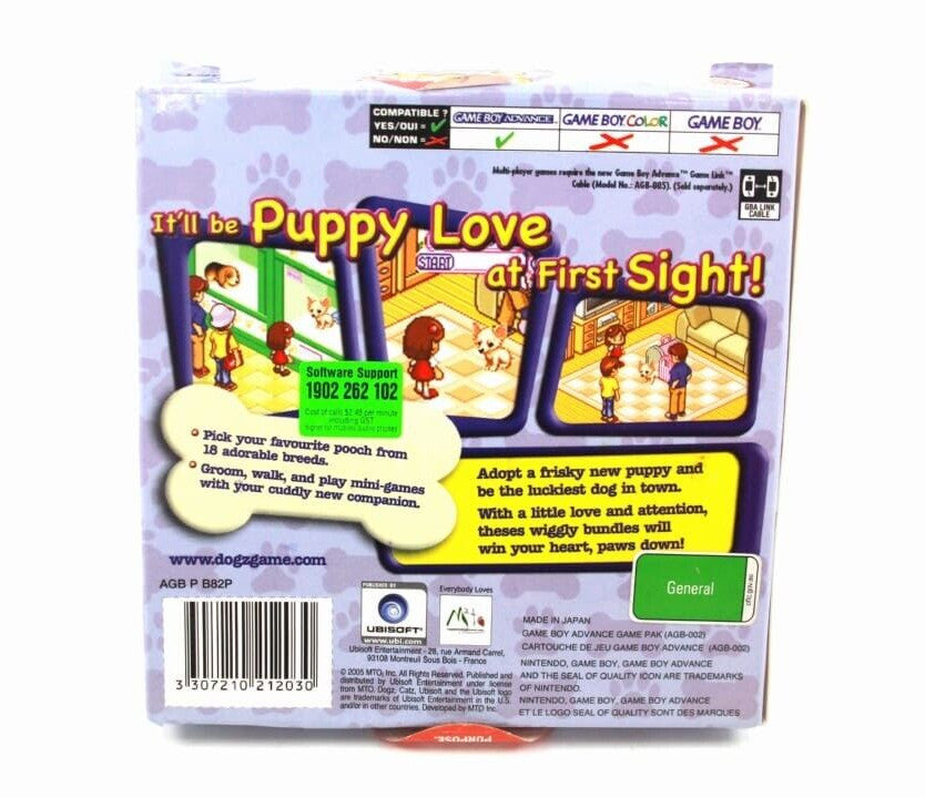Dogz - Nintendo Game Boy Advance (GBA) [PAL] **BOX ONLY**