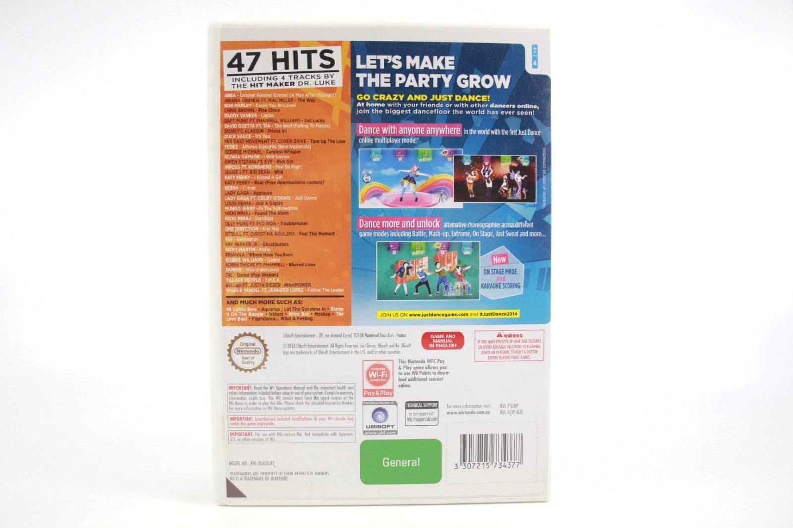 Just Dance 2014 - Nintendo Wii [PAL] - WITH WARRANTY