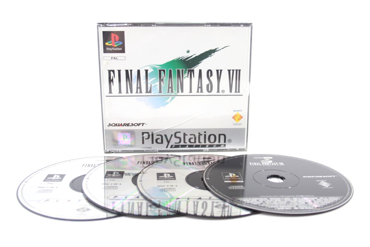 **MINT DISC** Final Fantasy VII (PS1) [PAL] - WITH WARRANTY [Platinum] *COS*