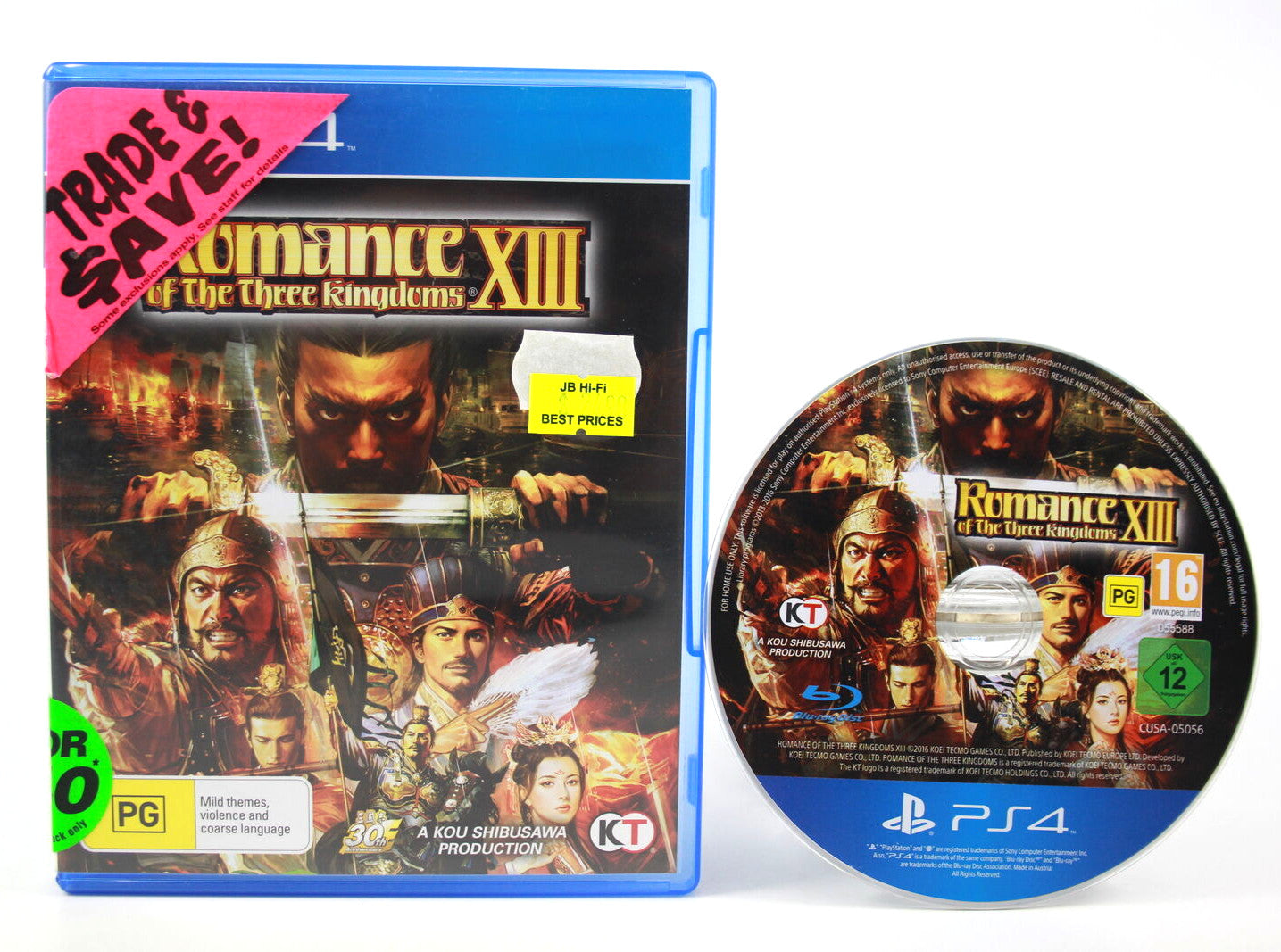 Romance of the Three Kingdoms XIII (PS4) [PAL] - WITH WARRANTY