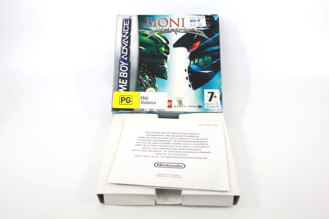 Bionicle Heroes - Nintendo Game Boy Advance (GBA) *BOX ONLY*