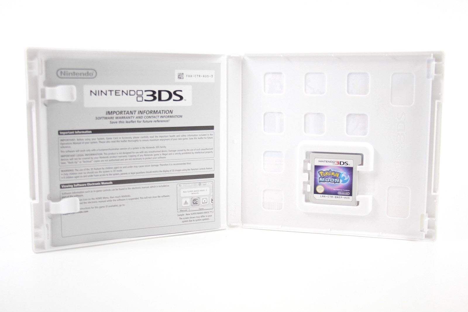 Pokémon Moon - Nintendo 3DS [PAL] - WITH WARRANTY