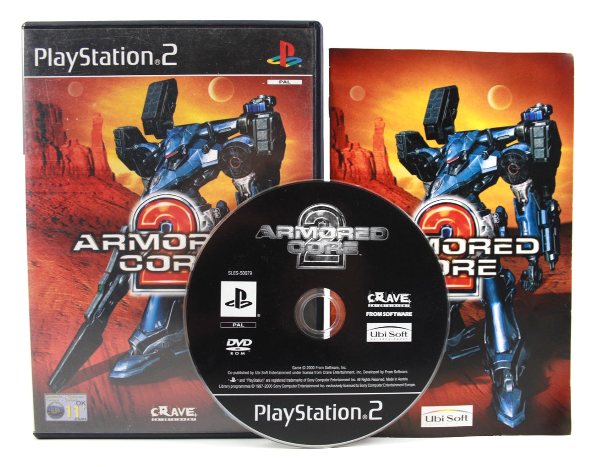 **MINT DISC** Armored Core 2 (PS2) [PAL] - WITH WARRANTY [Black Label]