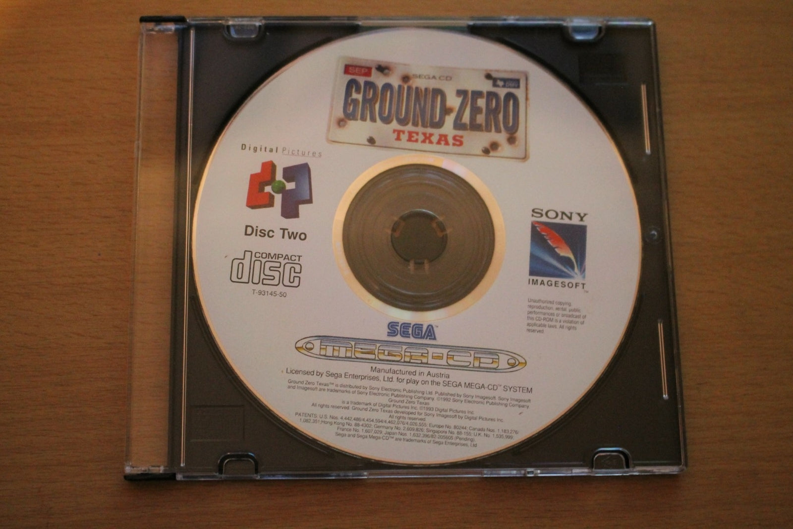 Ground Zero: Texas (Sega Mega-CD) [PAL] - WITH WARRANTY