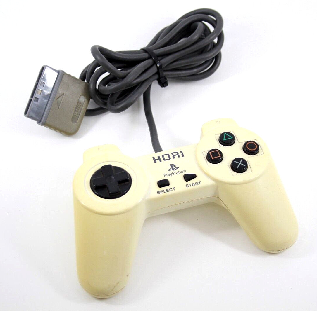 Hori Digital Controller for PlayStation 1 [White] (SLPH 00032)