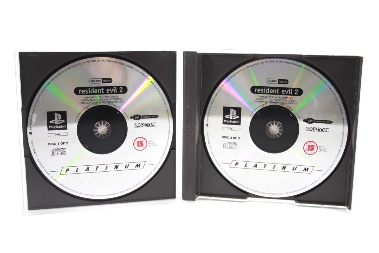 Resident Evil 2 [Platinum] - PlayStation (PS1) [PAL] - WITH WARRANTY